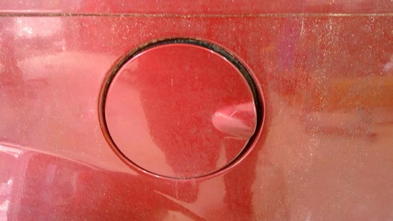 2005 - 2010 Jeep Grand Cherokee Fuel Filler Door Gas Flap Maroon PRJ OEM 55394206AD