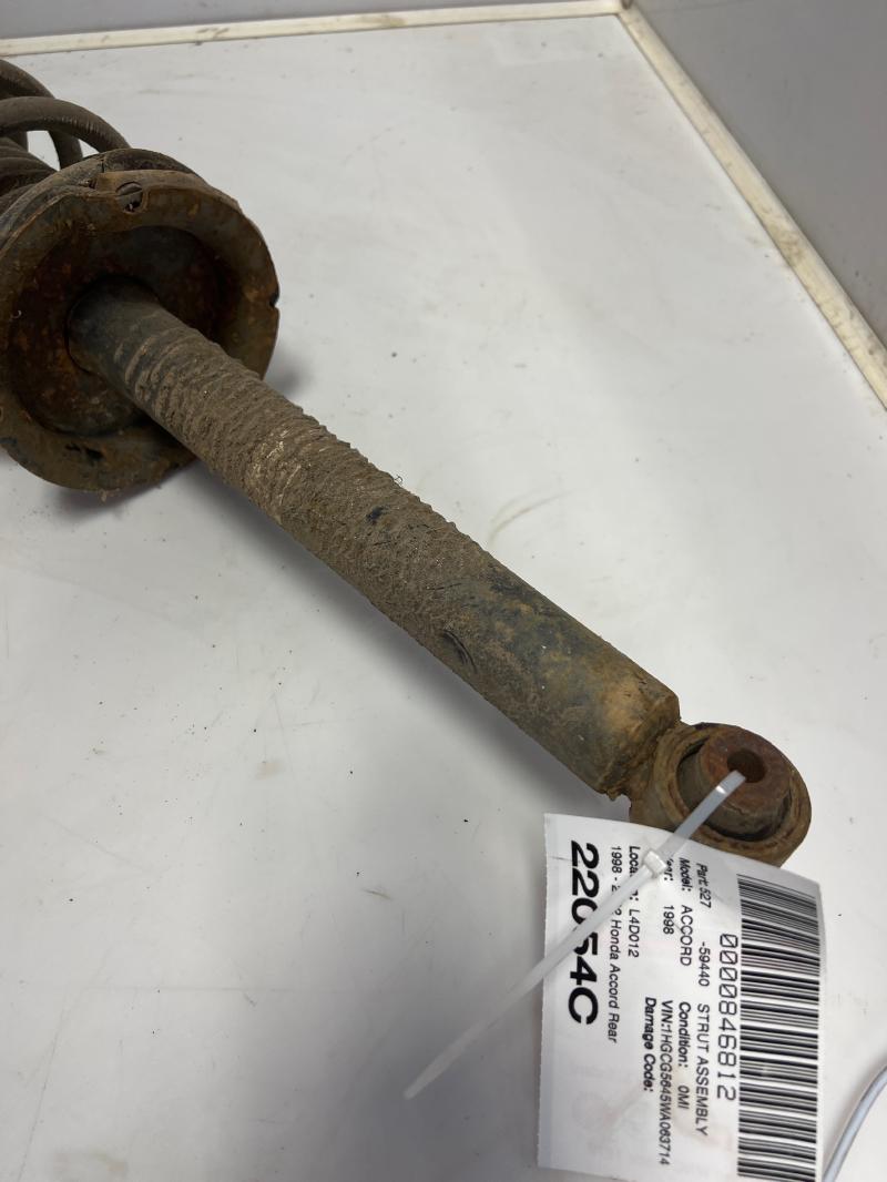 1998 - 2002 Honda Accord Rear Strut Assembly LH or RH 2.3L 4Dr Sedan ONLY OEM 52611S84A01