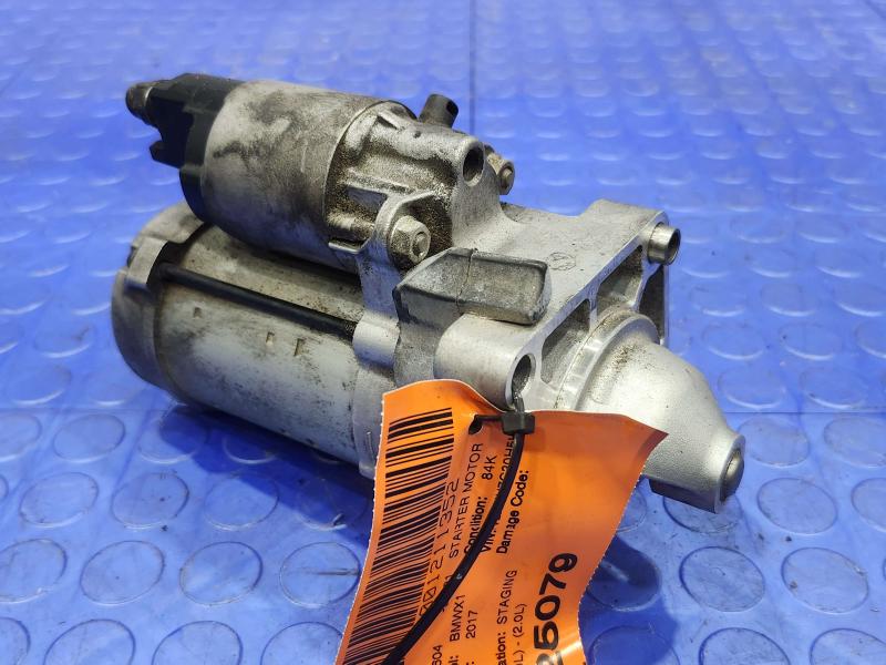2016-2019 BMW X1 F48 2.0L Starter Motor Assembly Genuine OEM 12417645979