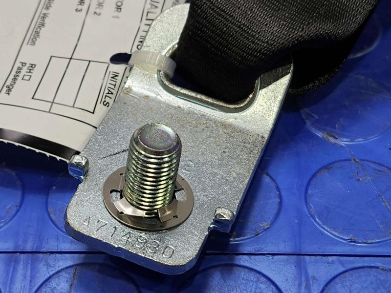 2012 Mazda Mazda5 Rear Seat Belt