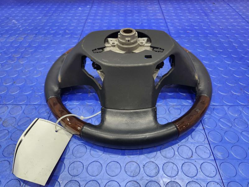 2010 Lexus RX350 RX450H Steering Wheel Black Leather Woodgrain OEM 4510048450C0