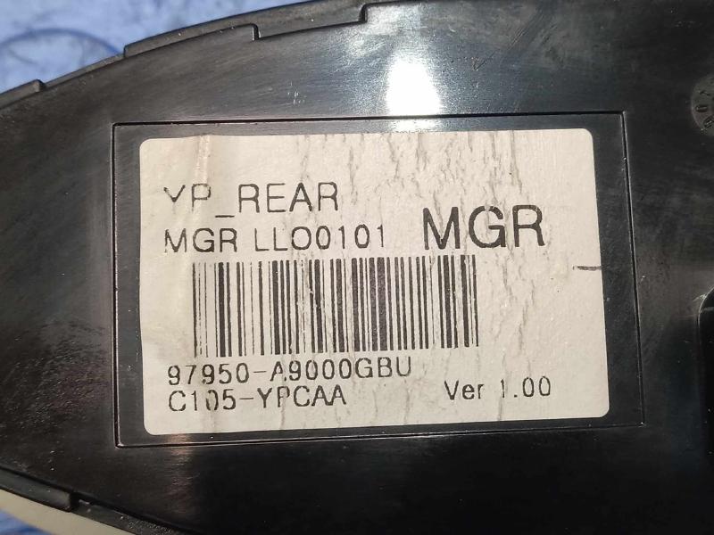 2017 Kia Sedona Heater A/C Control