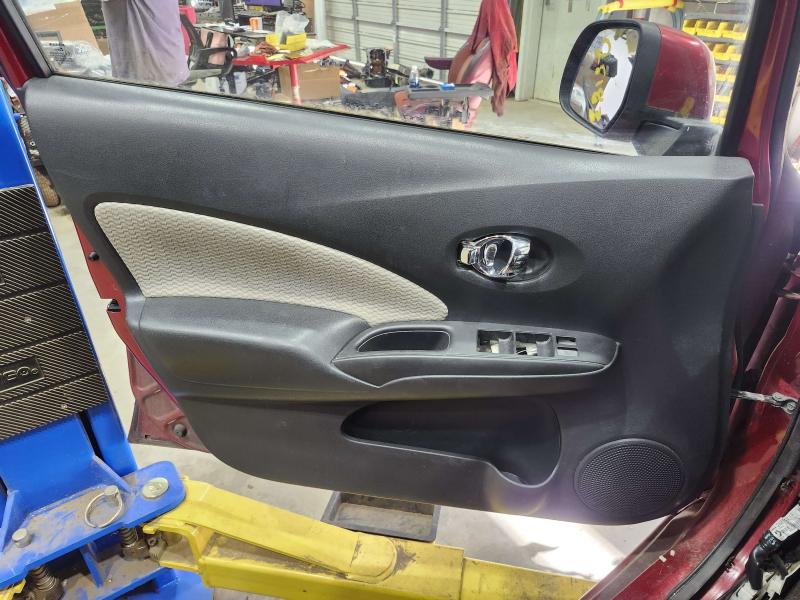2014 Nissan Versa Note Front Door Trim Panel Left Driver Side Black OEM 809013WC5A   ,LH