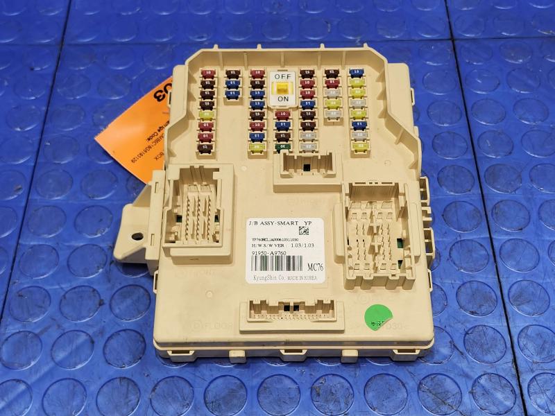 2016 Kia Sedona Cabin Fuse Box