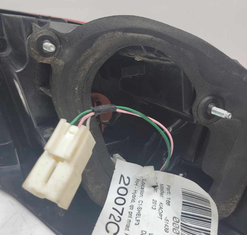 2013 Kia Optima Tail Light Assembly