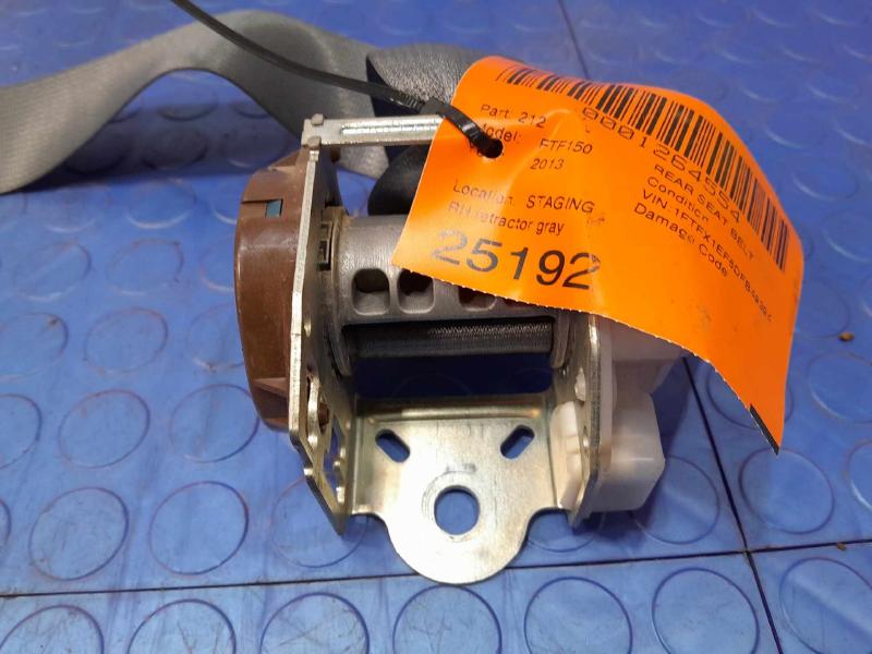 2013 Ford F-150 Rear Seat Belt
