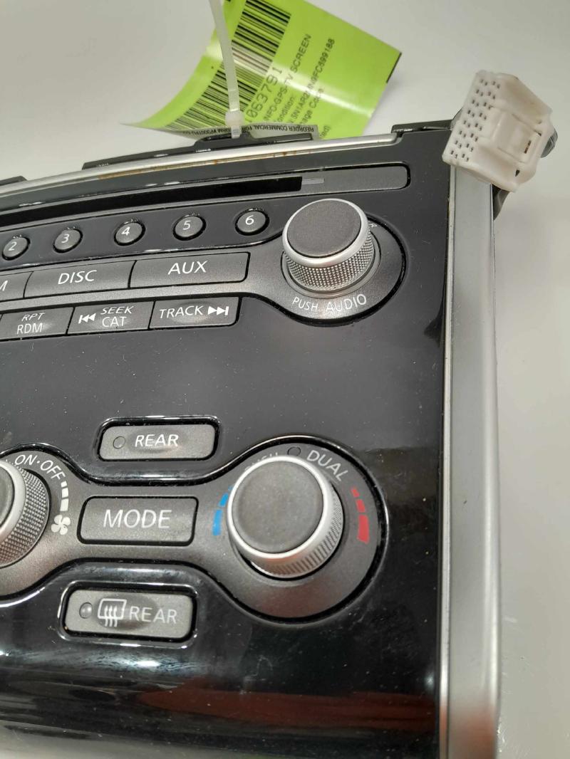 2015 Nissan Pathfinder Info-Gps-Tv Screen