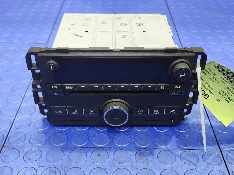 2010 Chevrolet Impala Audio & Visual Equip.(Radio)