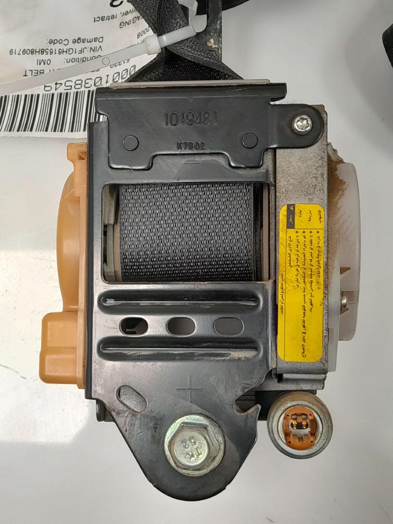 2008 Subaru Impreza Front Seat Belt