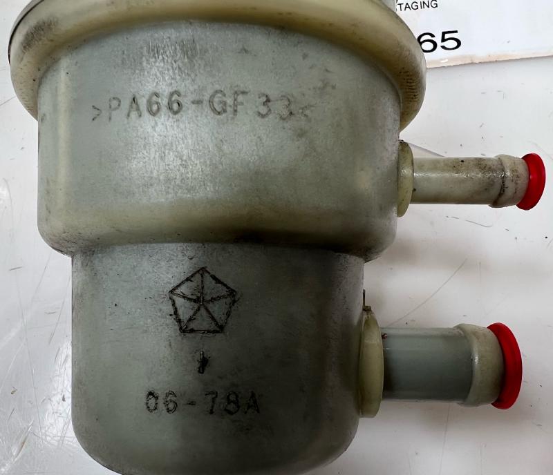 2011 2012 Jeep Patriot Compass Power Steering Reservoir FWD ONLY OEM 5272728AB