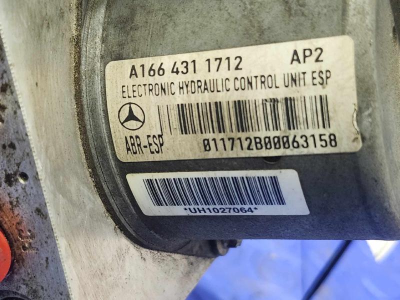 2012 Mercedes ML-Class Anti-Lock Brake Parts