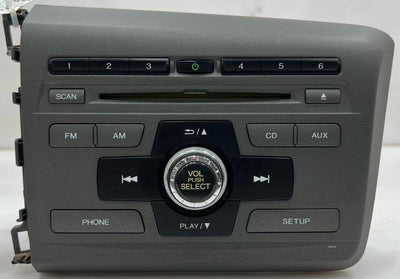 2012 Honda Civic Audio & Visual Equip.(Radio)