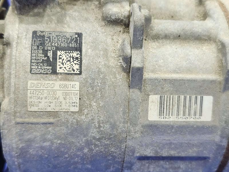 2020 Jeep Renegade A/C Air Compressor