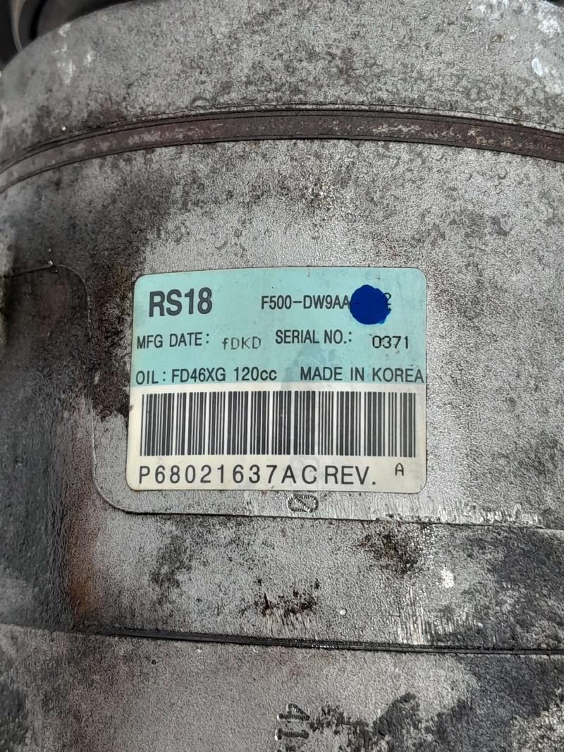 2011 Jeep Grand Cherokee A/C Air Compressor