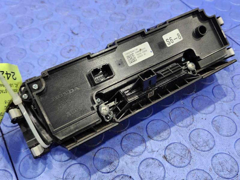 2016 Honda Civic Heater A/C Control