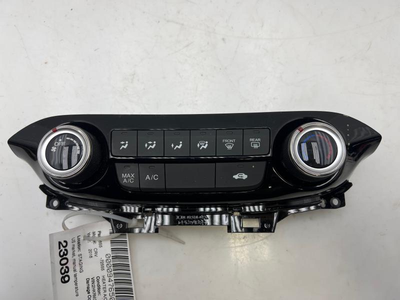 2015 2016 Honda CRV Manual Temperature Controls OEM 79500T1WA01