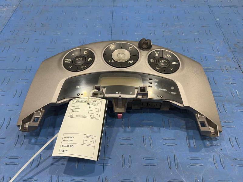2007 Toyota RAV4 Heater A/C Control