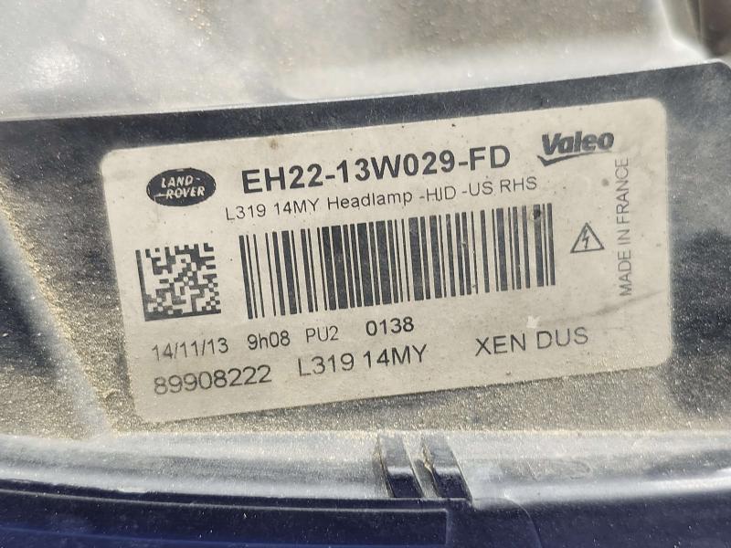 2014 Land Rover LR4 Headlamp Assembly