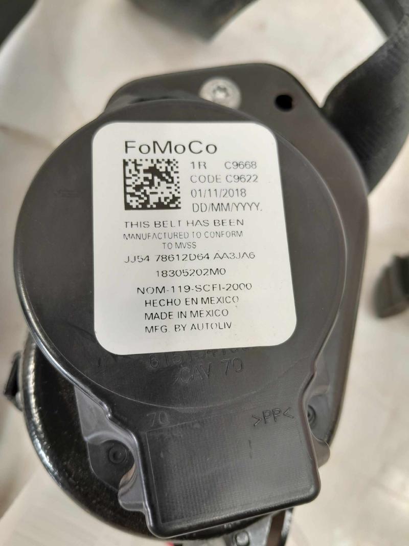 2019 Ford Escape Front Seat Belt