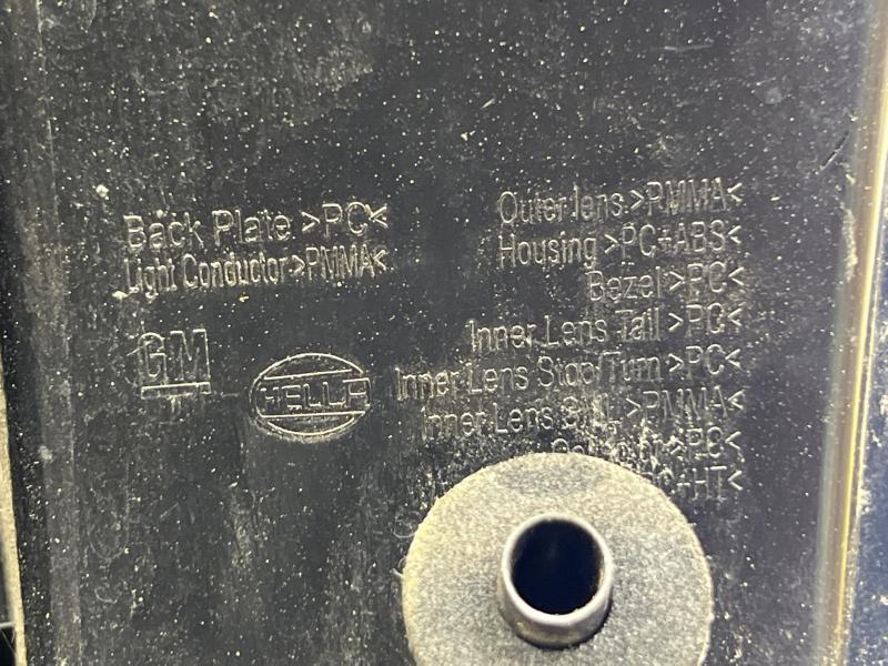 2020 GMC Terrain Tail Light Assembly