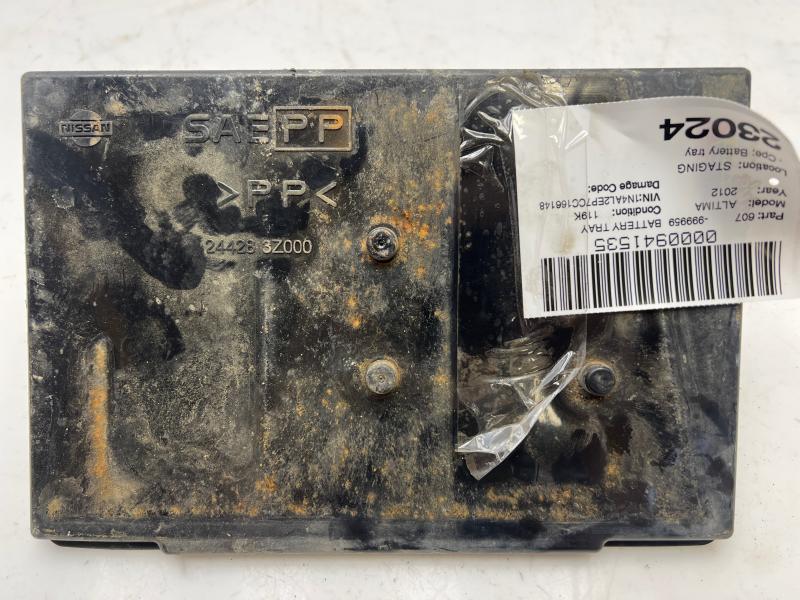 2007 - 2012 Nissan Altima Sedan and Coupe Battery Tray OEM 244283Z000
