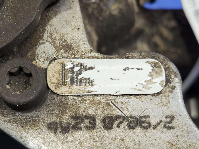 2012 Dodge Grand Caravan Caliper