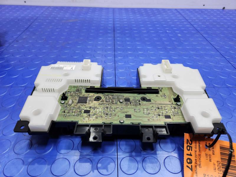 2011-2017 Infiniti QX56 QX80 Radio / Temperature Climate Control Panel OEM 253911LA5B