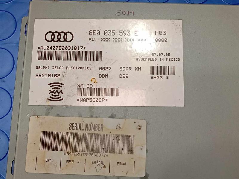 2006 Volkswagen Passat Audio & Visual Equip.(Radio)