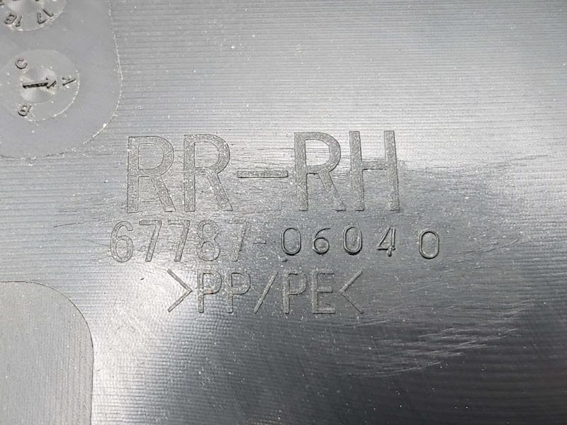 2019 Toyota Camry Rear Door Trim Panel