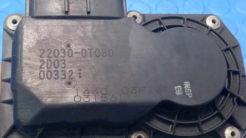 2012 Toyota Corolla Throttle Body/Valve Assy