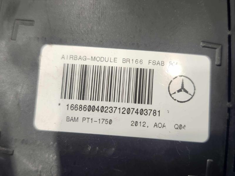 2012 Mercedes ML-Class Air Bag