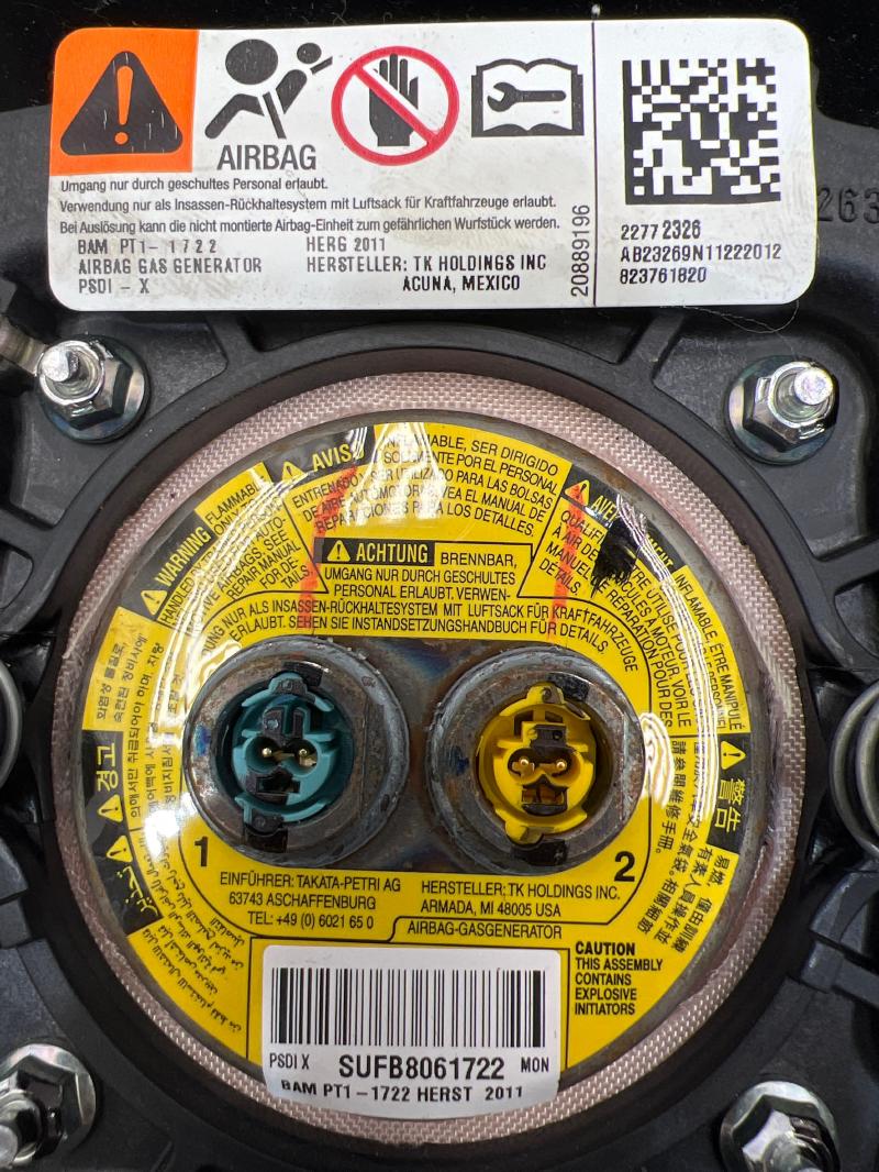 2012 Chevrolet Volt Air Bag