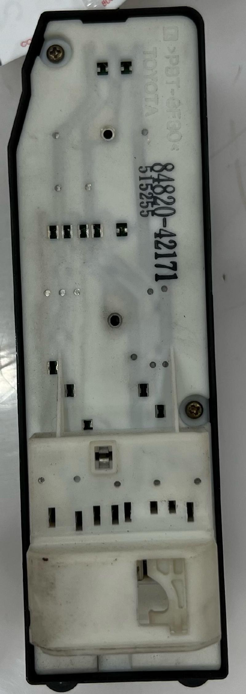 2004 2005 Toyota Rav4 Master Window Switch LH Driver Side OEM