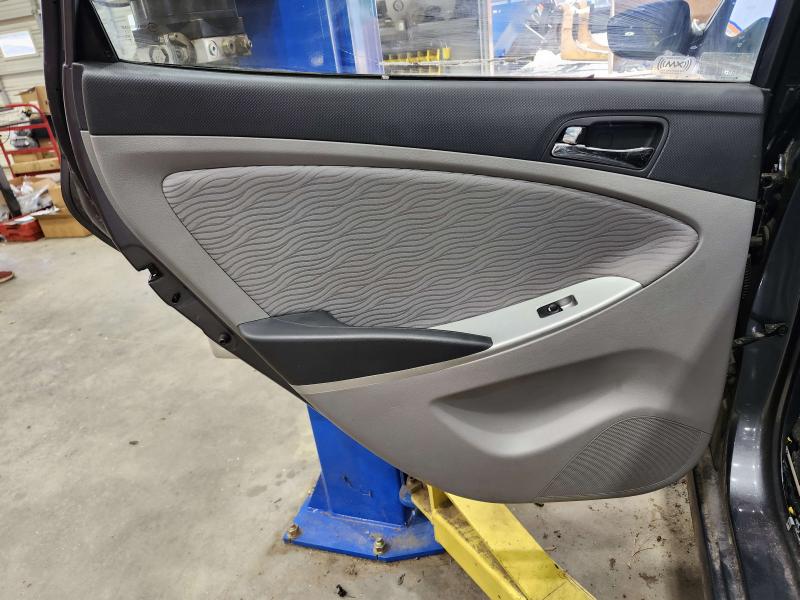 2013 Hyundai Accent Rear Door Trim Panel