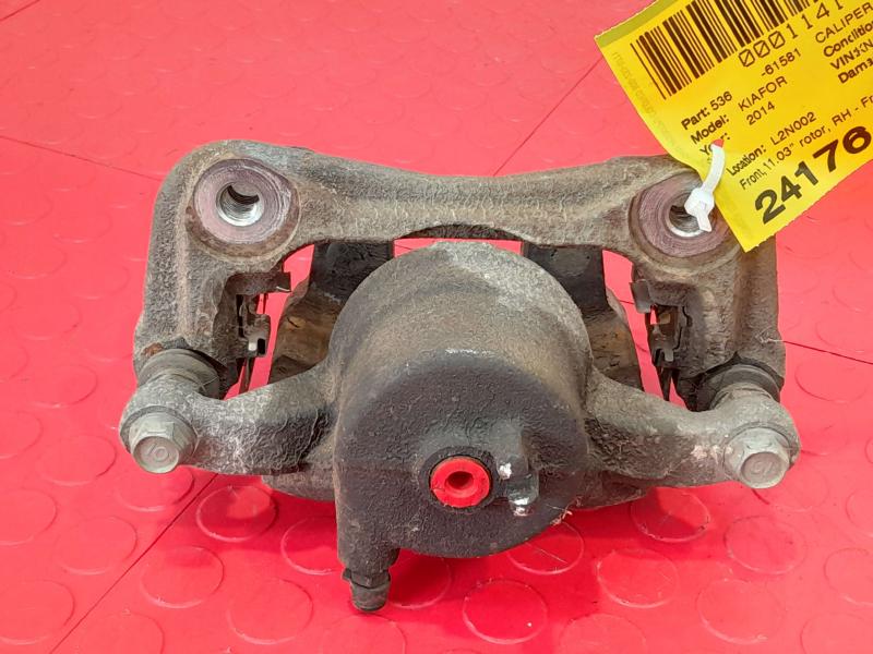 2014-2016 Kia Forte Front Brake Caliper Assembly RH Passenger Side OEM 58190A7A00