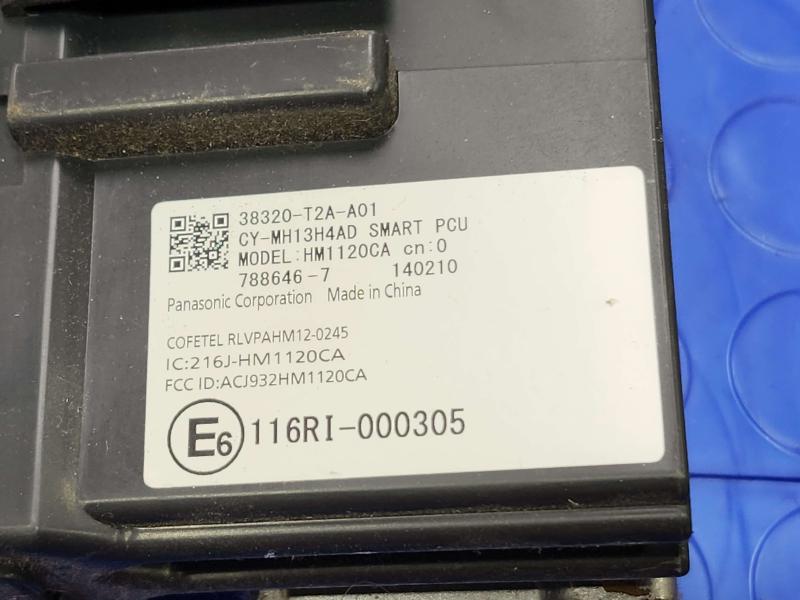 2013-2015 Honda Accord Keyless Entry Theft Control Module OEM 38320T2AA01
