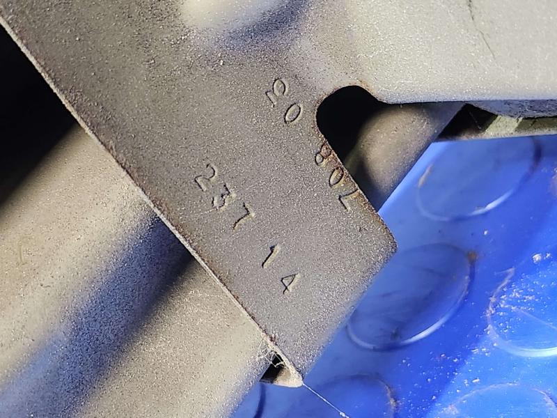2015 Ford Fusion Rear Bumper Reinforcement