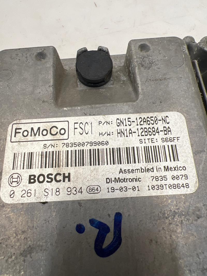 2019 Ford EcoSport Engine/Motor Brain Box