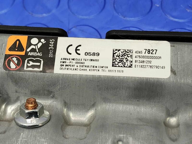 2019 Chevrolet Bolt Air Bag