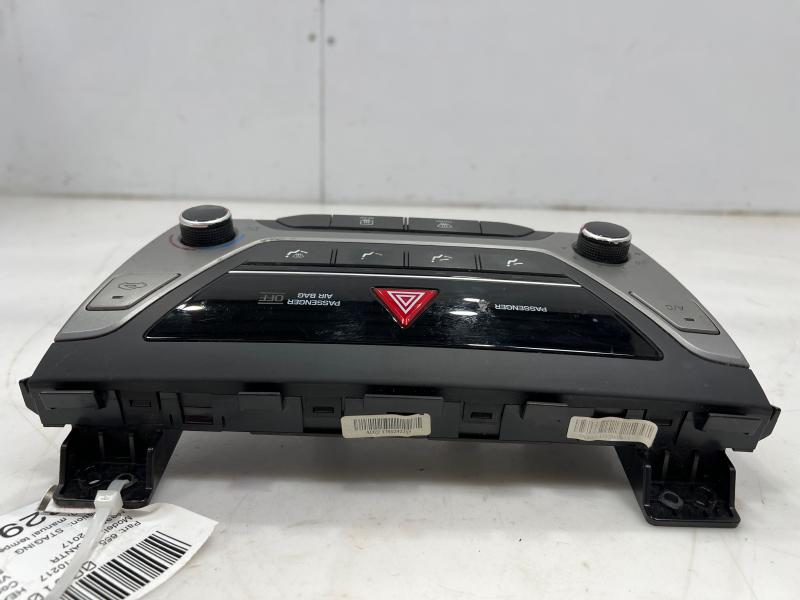 2017 Hyundai Elantra Heater A/C Control
