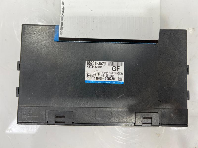 2013 Subaru XV Crosstrek Impreza Multifunction Integrated Unit OEM 88281FJ520