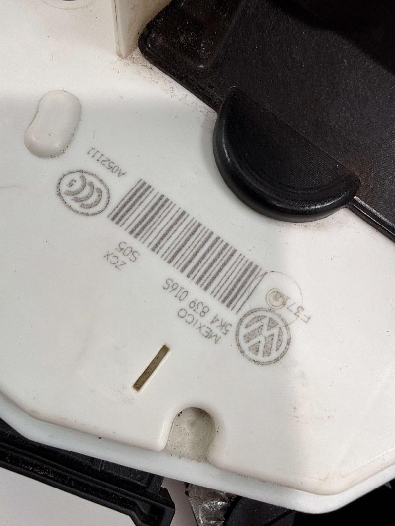 2016 Volkswagen Jetta Rear Door Latch
