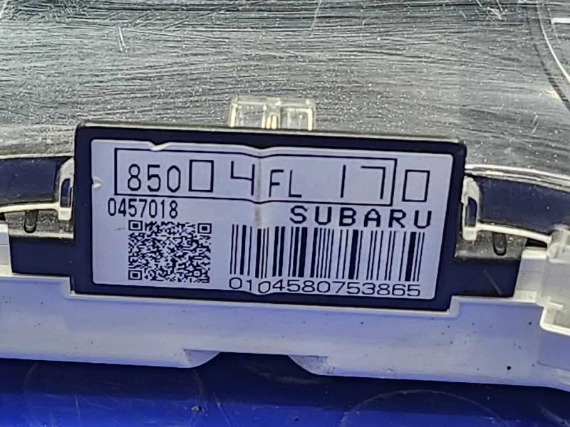 2019 Subaru Crosstrek Speedometer
