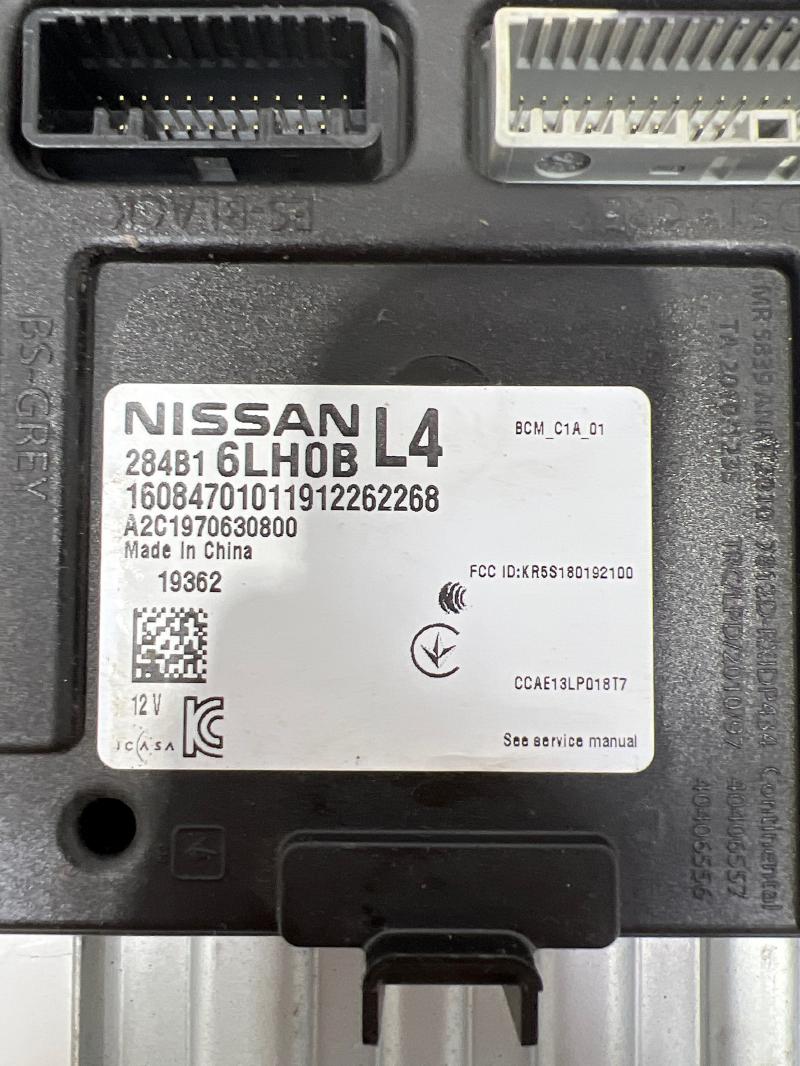 2020 - 2022 Nissan Sentra Body Control Module BCM OEM 284B1-6LH0B