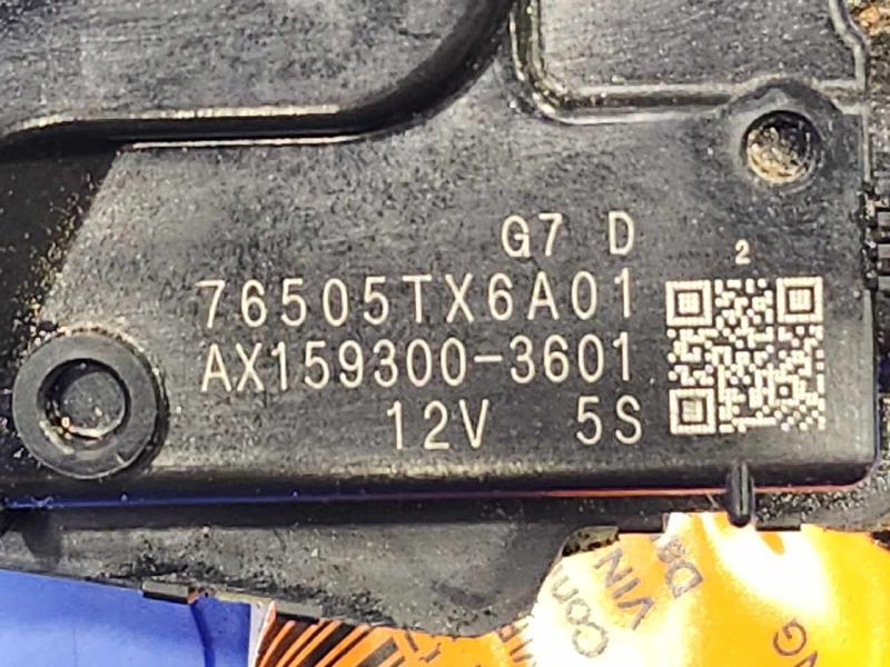 2013-2022 Acura ILX Windshield Wiper Motor Genuine OEM Part 76505TX6A01