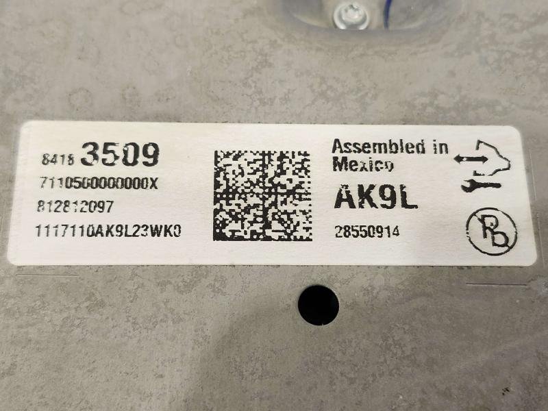 2017 Cadillac XT5 Speedometer