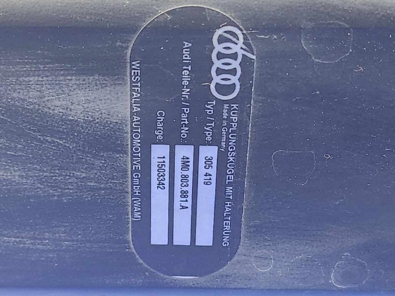 2017 Audi Q7 Rear Bumper Reinforcement