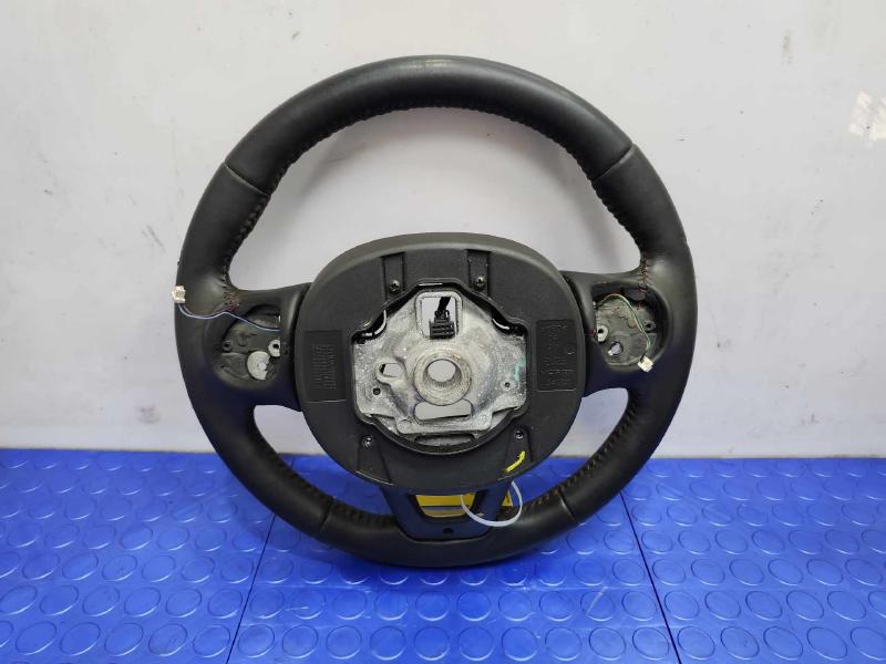 2018 Jeep Compass Steering Wheel Black Leather Red Stitch NON Heated OEM 5YM98LR5AE
