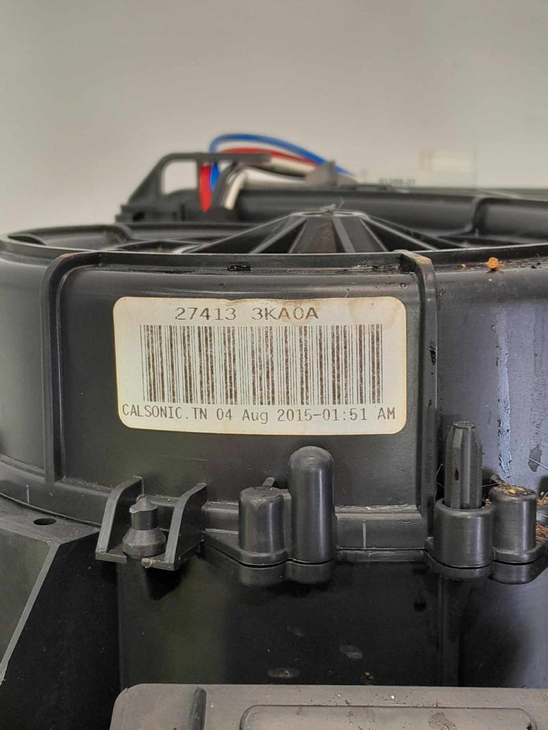 2015 Nissan Pathfinder Blower Motor