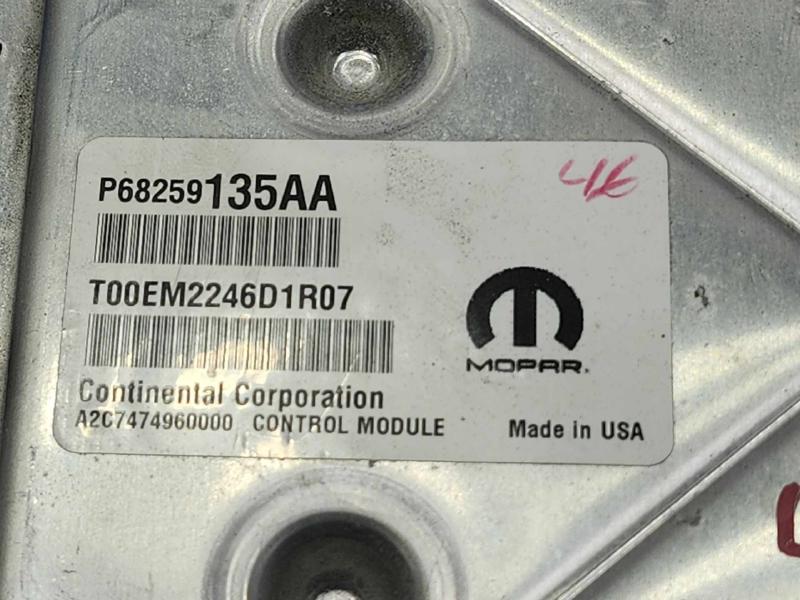 2017 Dodge Journey Engine/Motor Brain Box